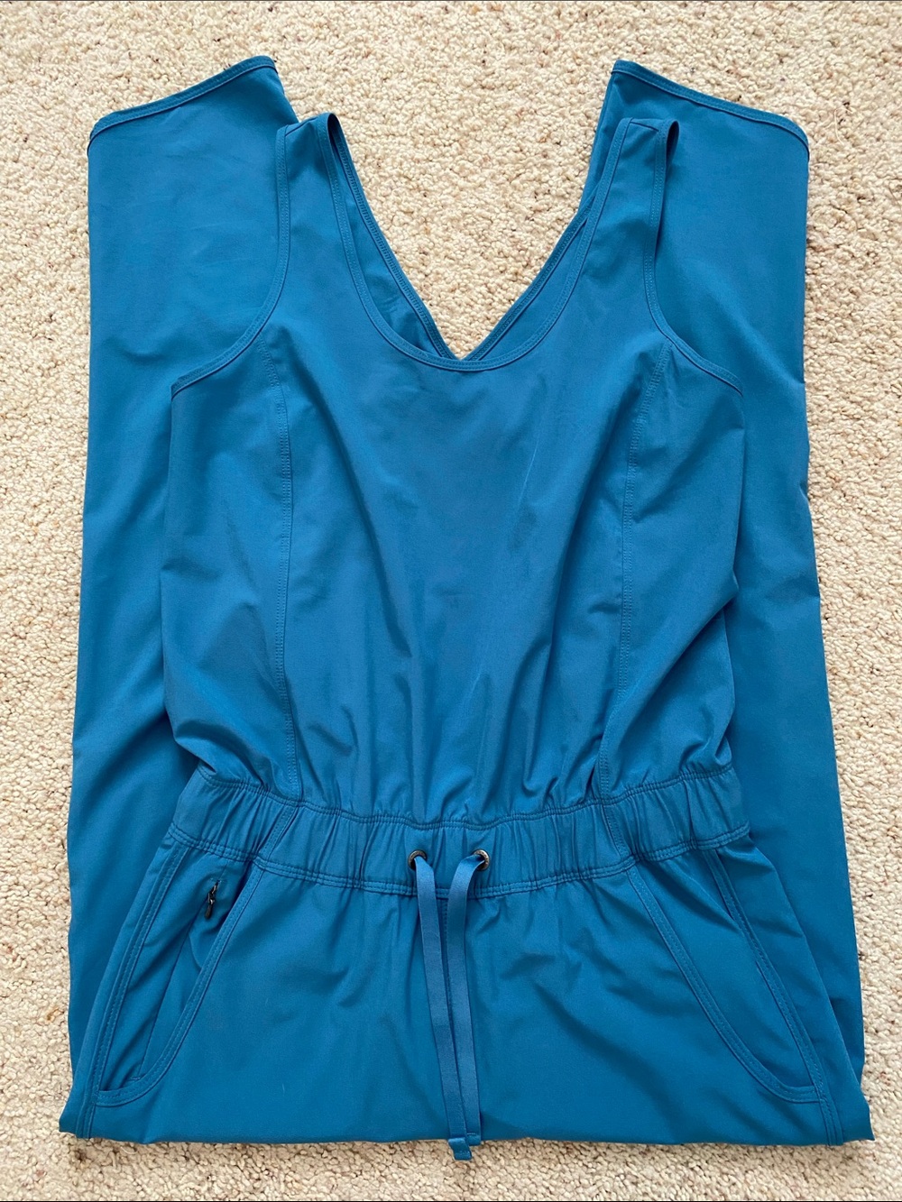 Patagonia Women’s Fleetwith Romper. XS. Wavy Blue.